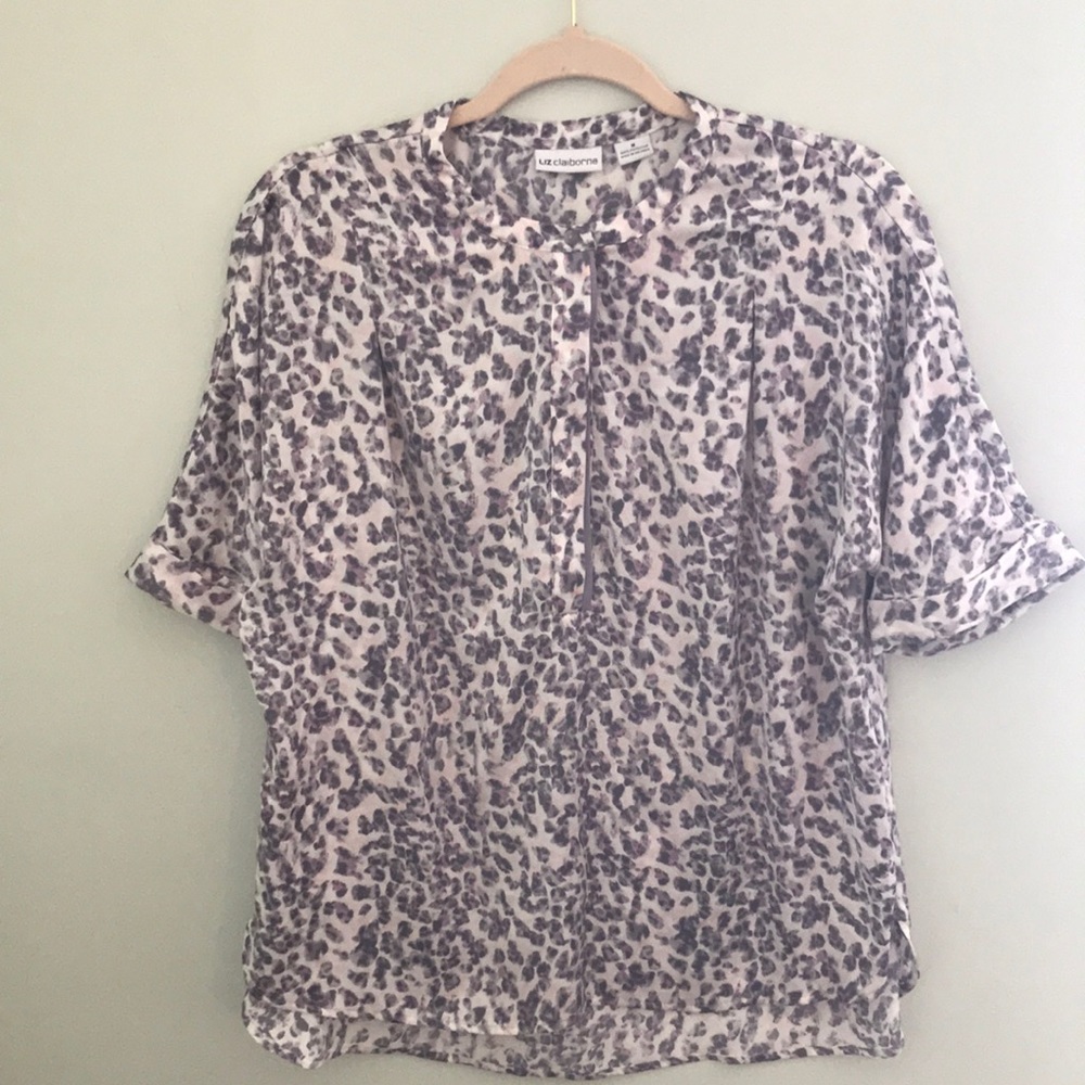 Multi Color Animal Print Blouse
